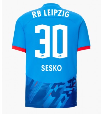 RB Leipzig Benjamin Sesko #30 Tercera Equipación 2023-24 Manga Corta